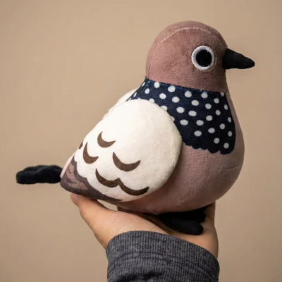 Gugugu (in stock) Spotted dove making noise doll/ornament