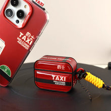 將圖片載入圖庫檢視器 Hand Crafted Taxi Impact Airpods Case
